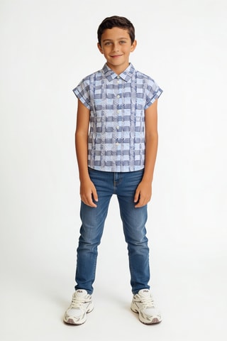 Chemise - Bleu