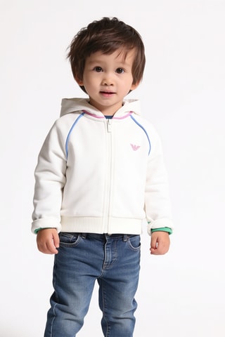 Sweat à capuche - Blanc