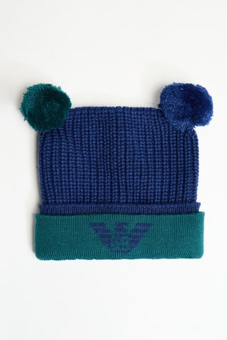 Bonnet en laine - Bleu