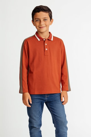 Polo - Rouge brique