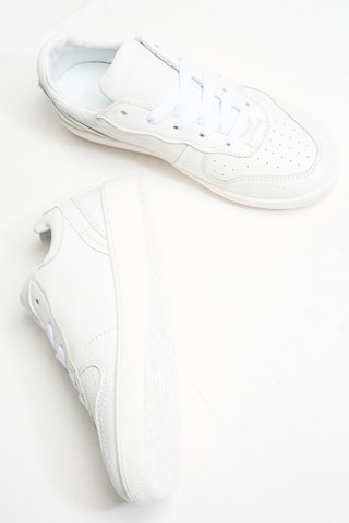 Baskets en cuir - Blanc