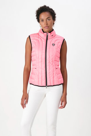 Doudoune sans manches - Rose