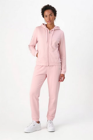Sweat à capuche et jogging - Rose clair