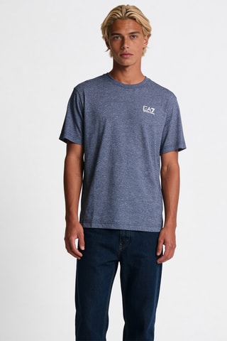 T-shirt - Bleu chiné