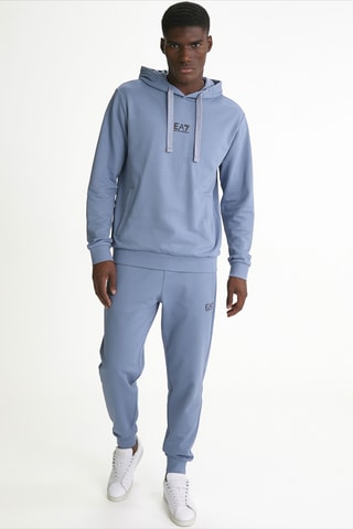 Sweat à capuche et jogging - Bleu-gris
