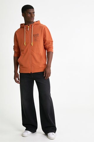 Sweat à capuche - Orange