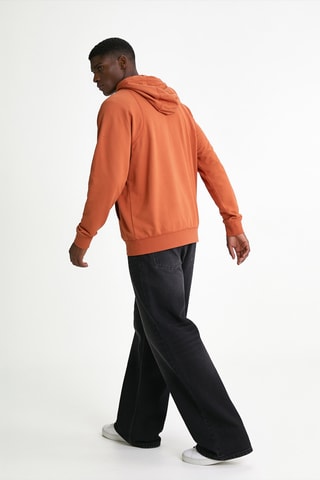 Sweat à capuche - Orange