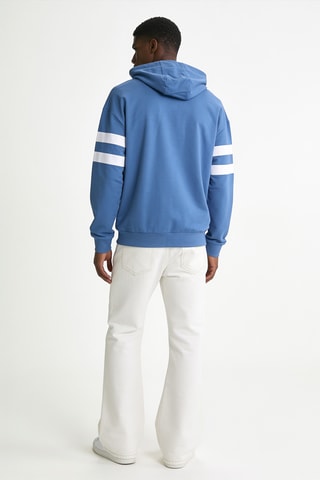 Sweat à capuche - Bleu