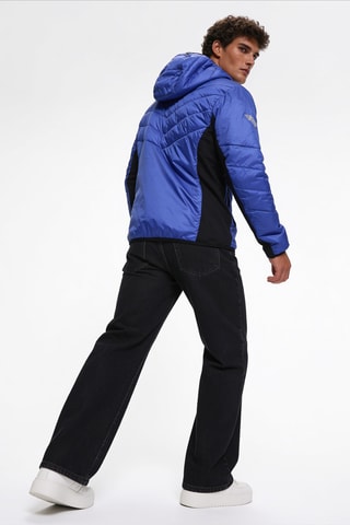 Veste à capuche - Bleu