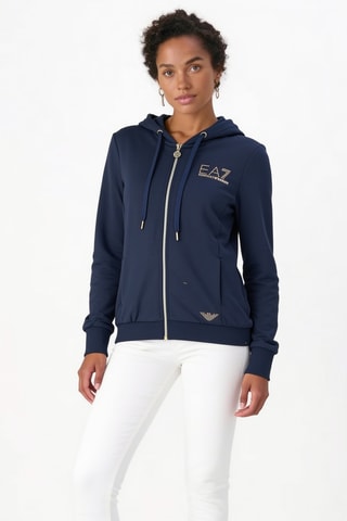 Sweat à capuche - Bleu marine