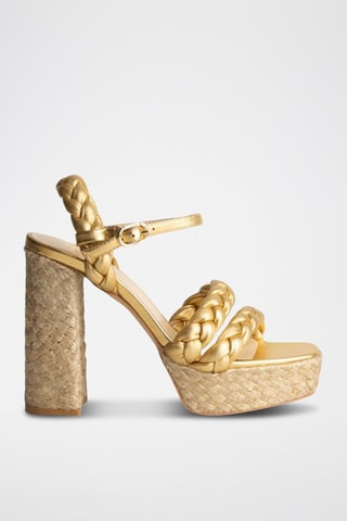 Sandales à talons - Doré - Twin Set