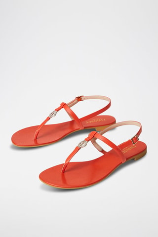 Sandales - Rouge - Twin Set