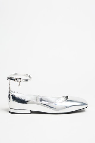 Ballerines vernies - Argenté - Twin Set