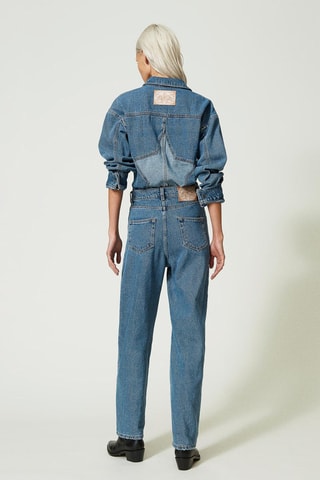 Jean droit - Bleu - Twin Set