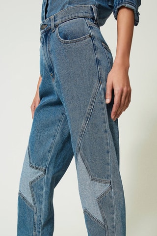 Jean droit - Bleu - Twin Set