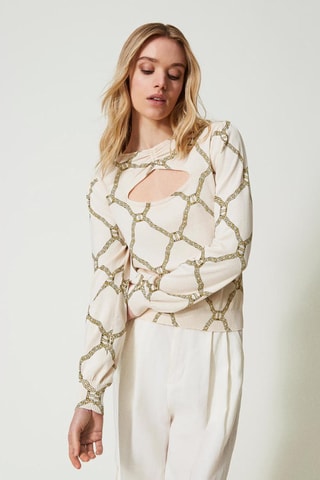 Pull regular - Beige - Twin Set