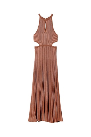 Robe midi - Marron - Twin Set