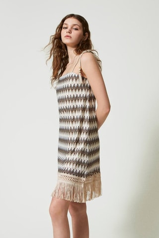 Robe droite - Beige - Twin Set