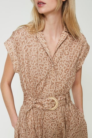 Robe chemise - Beige - Twin Set