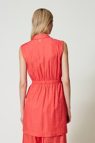 Robe chemise - Corail - Twin Set