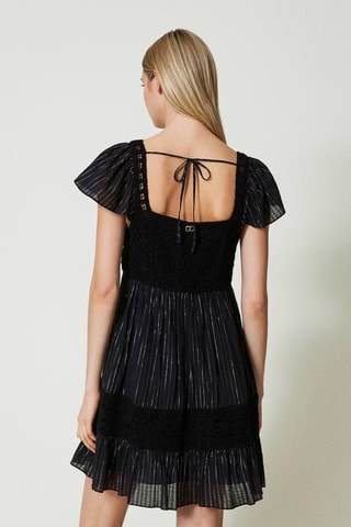 Robe patineuse - Noir - Twin Set