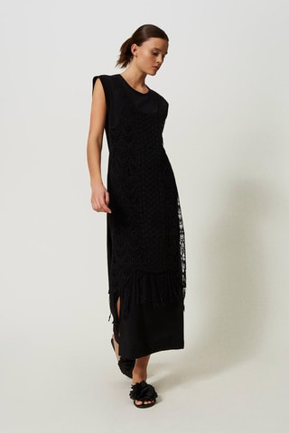 Robe droite - Noir - Twin Set