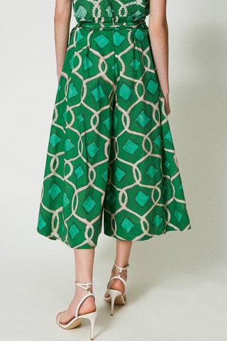Jupe - culotte taille haute - Vert - Twin Set