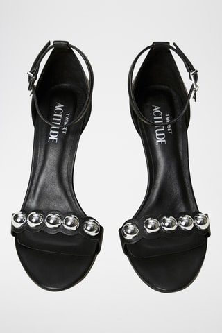 Sandales à talons - Noir - Twin Set