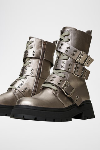 Bottines - Gris métallisé - Twin Set