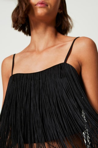 Crop top - Noir - Twin Set
