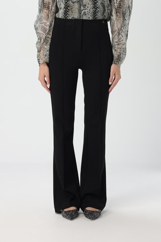 Pantalon flare taille haute - Noir - Twin Set