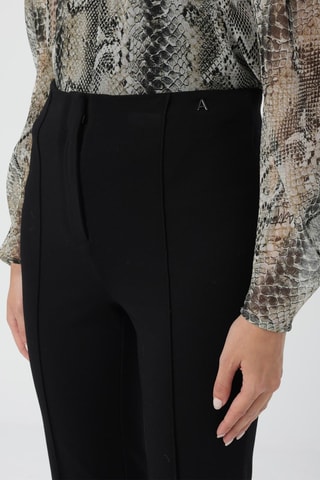 Pantalon flare taille haute - Noir - Twin Set