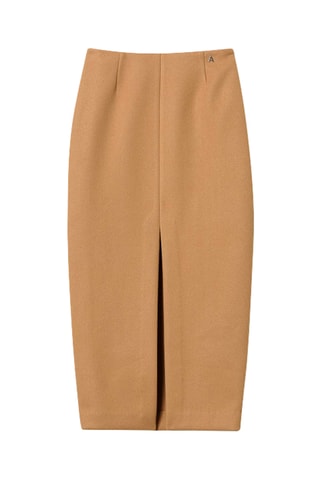 Jupe droite taille haute - Camel - Twin Set
