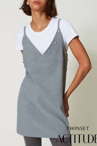 Robe droite - Gris - Twin Set