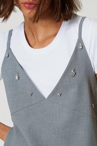 Robe droite - Gris - Twin Set