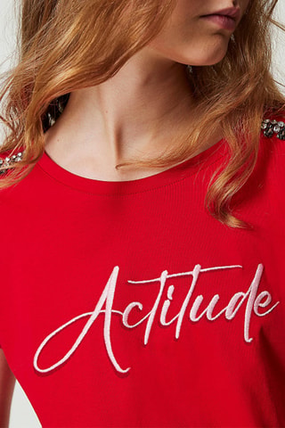 T-shirt - Rouge - Twin Set
