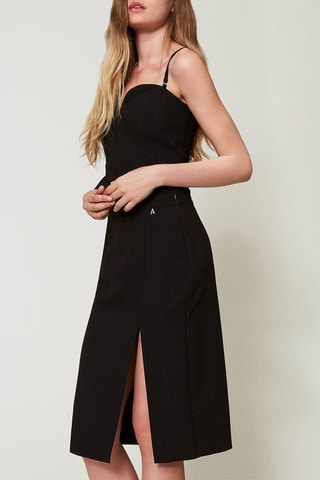 Jupe droite - Noir - Twin Set