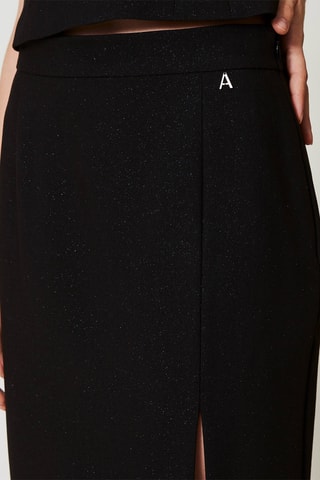 Jupe droite - Noir - Twin Set