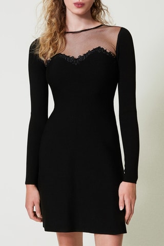 Robe patineuse - Noir - Twin Set