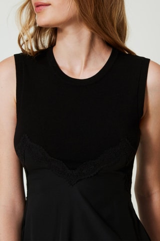 Robe patineuse - Noir - Twin Set