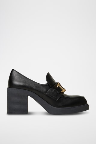 Mocassins à talons - Noir - Twin Set
