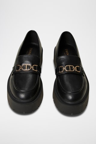 Mocassins plateformes - Noir - Twin Set