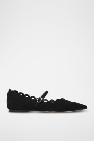 Babies en cuir - Noir - Twin Set