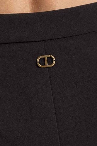 Jupe longue taille haute - Noir - Twin Set
