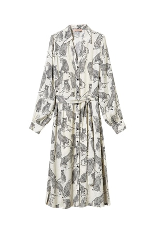 Robe chemise - Blanc - Twin Set