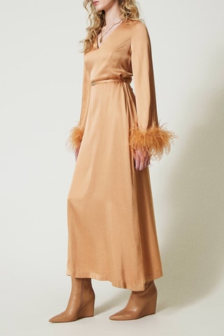 Robe longue - Beige - Twin Set