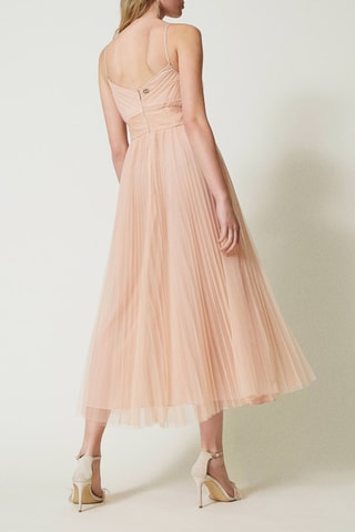 Robe plissée - Nude - Twin Set