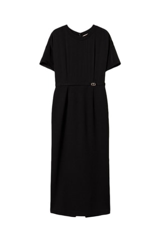 Robe midi - Noir - Twin Set