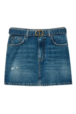 Minijupe en jean - Bleu - Twin Set