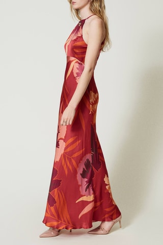 Robe longue - Rouge - Twin Set